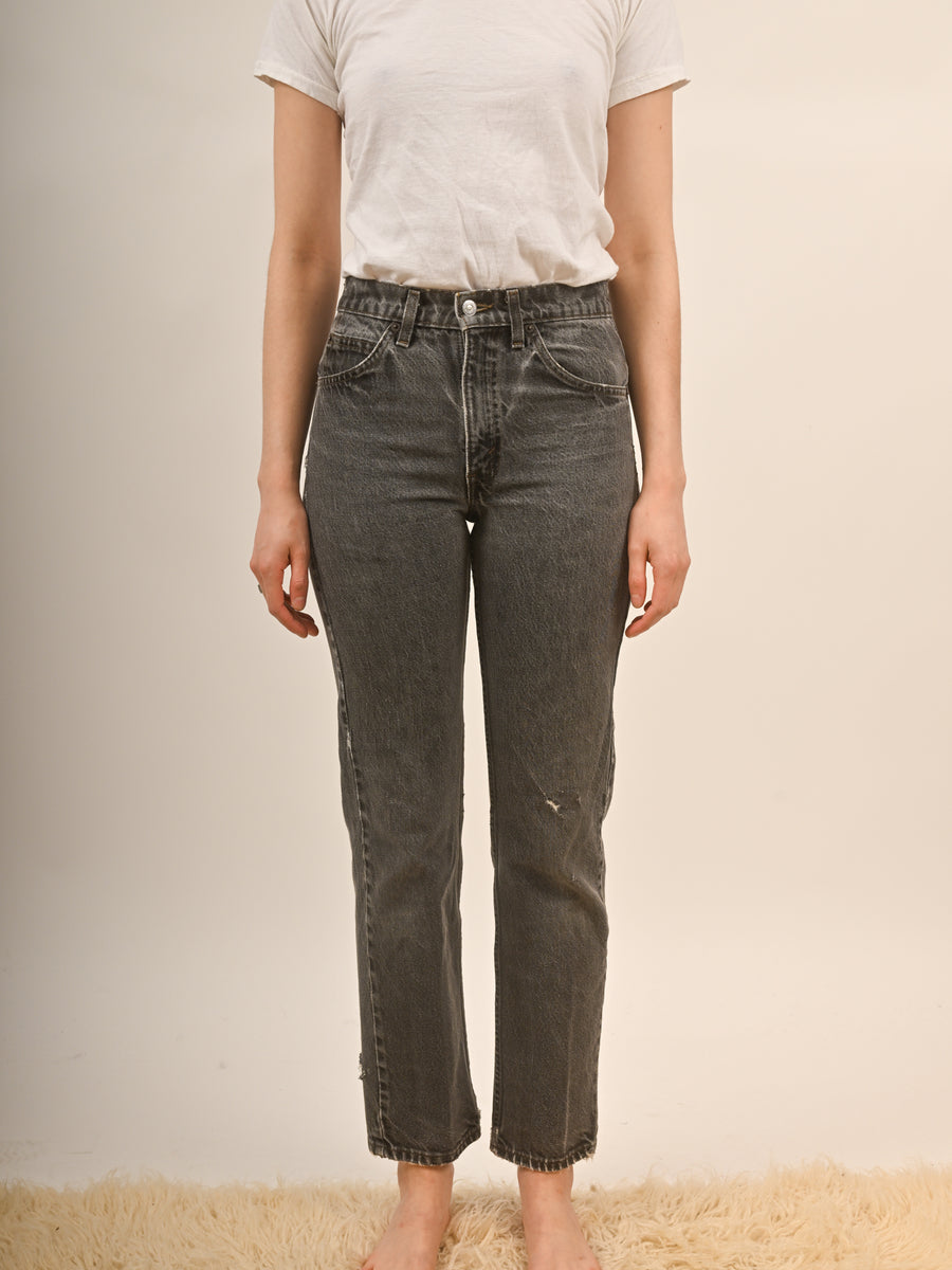 1980s Black Levi 505's Made in Canada Jeans 29W 30L J117 – Erin