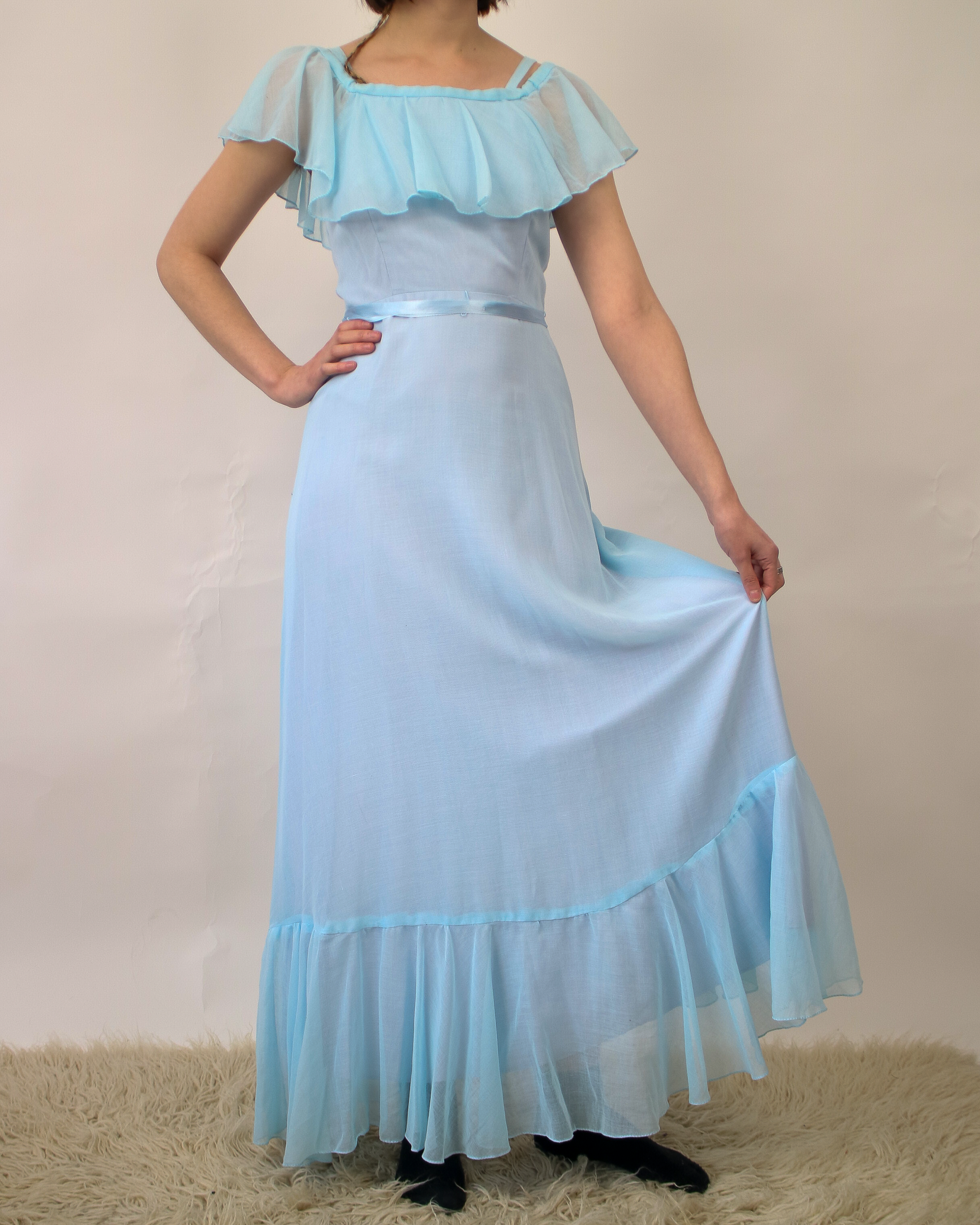 robins egg blue dress Simply Southern Tara Romper Dress for Women in Robins Egg Stripe main image 1