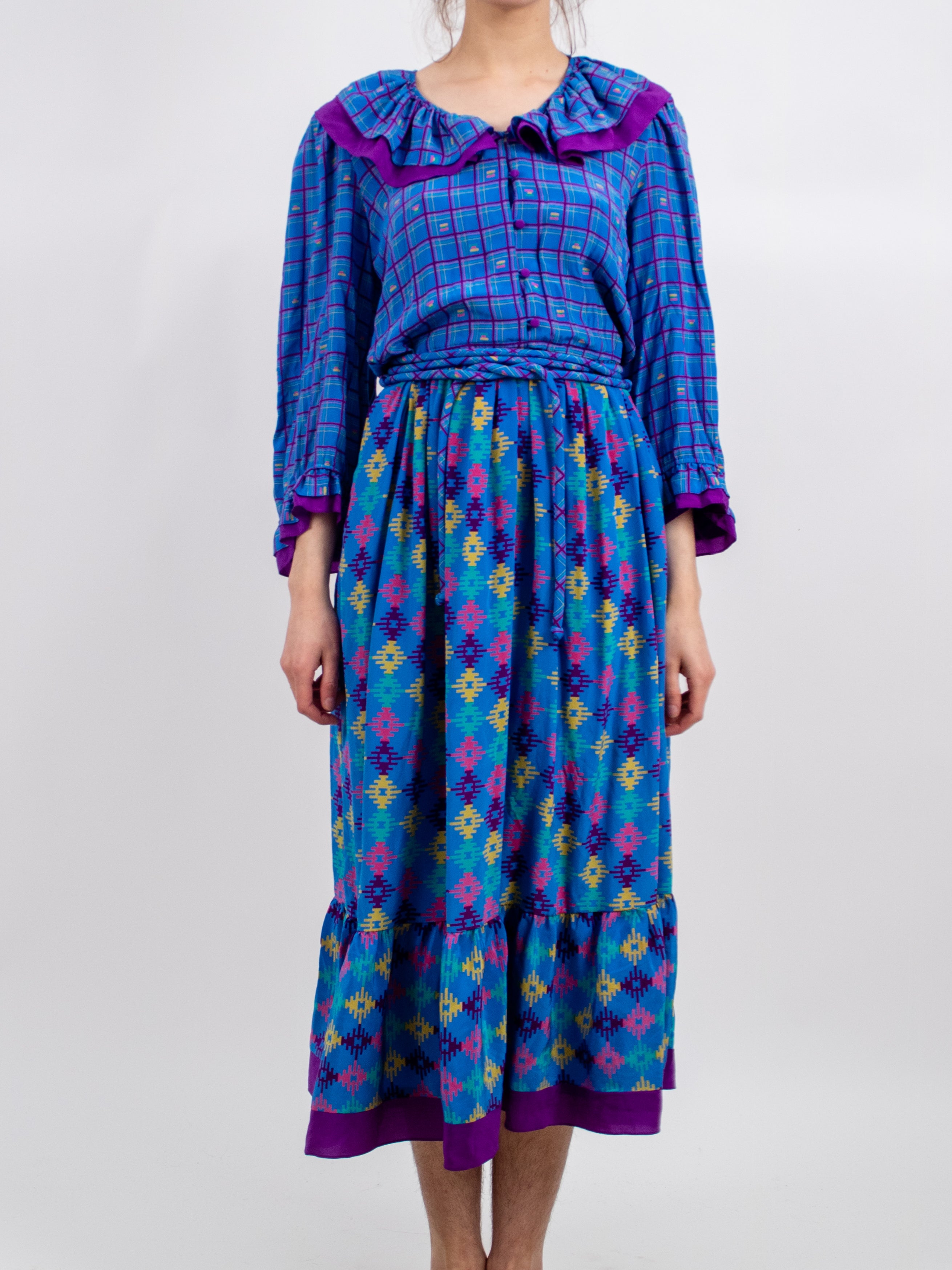 ms frizzle purple dress Ms. Frizzle Costume Purple Dress Magic School Bus Planets Solar System M