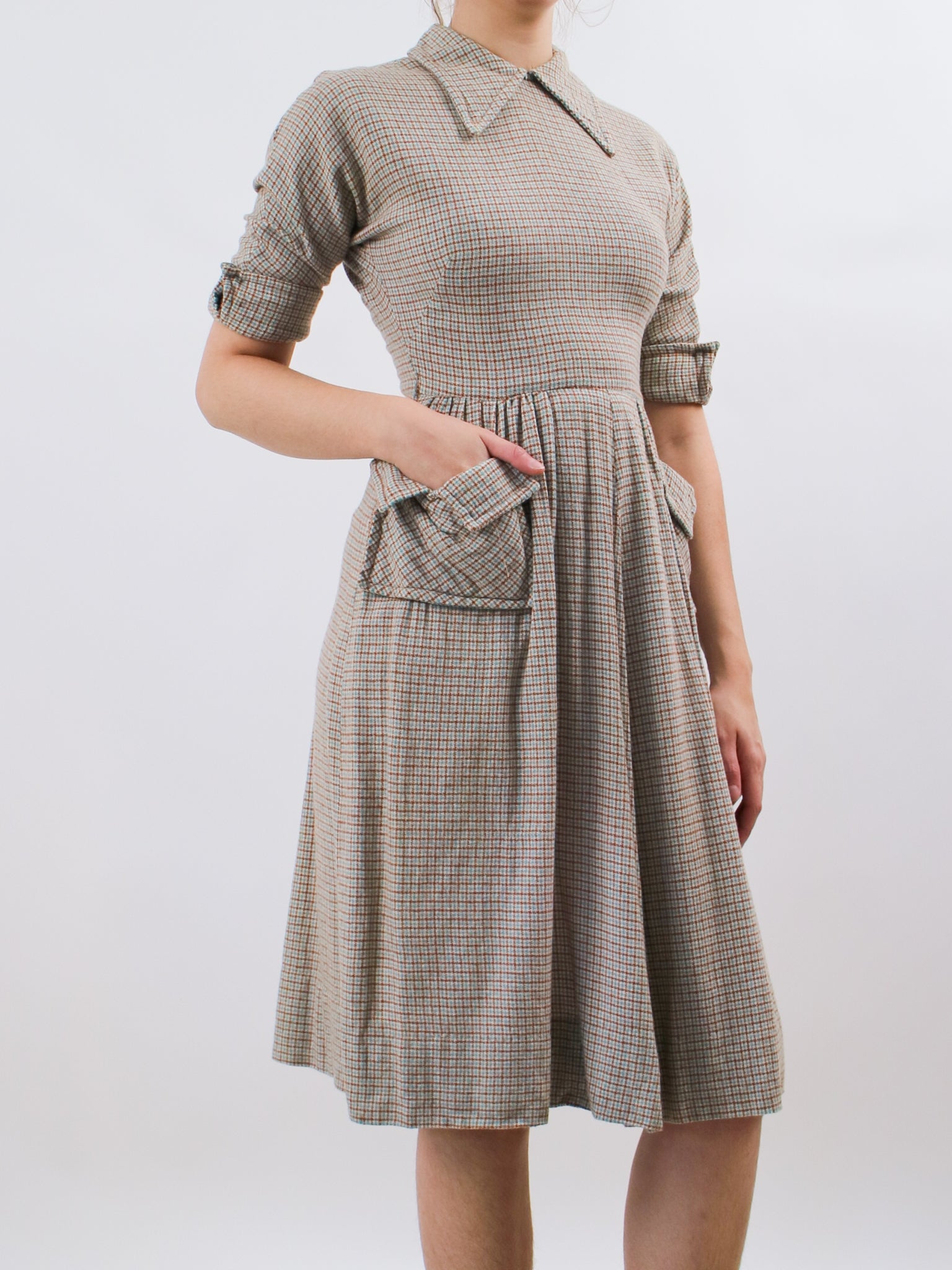 専用40s-50s vintagePENDLETONcheck gowncoat Amazon.com: Vintage 1940s Pattern, Housecoat, Robe, Dressing