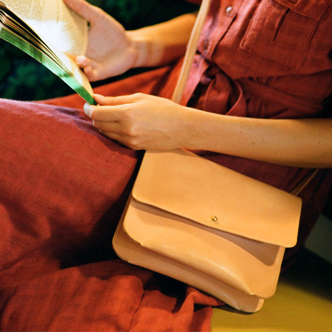 sunday best, leather, leather bag, purse, bag, erintempleton, erin templeton